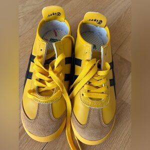 Onitsuka Tiger by Asics Yellow and Black Sneakers